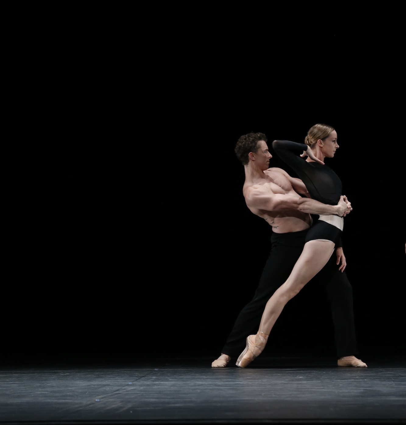 Kevin Jackson and Alice Topp in 'Infra'.
Photo: JEFF BUSBY